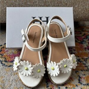 Haute Hippie - White Floral Kids Sandals